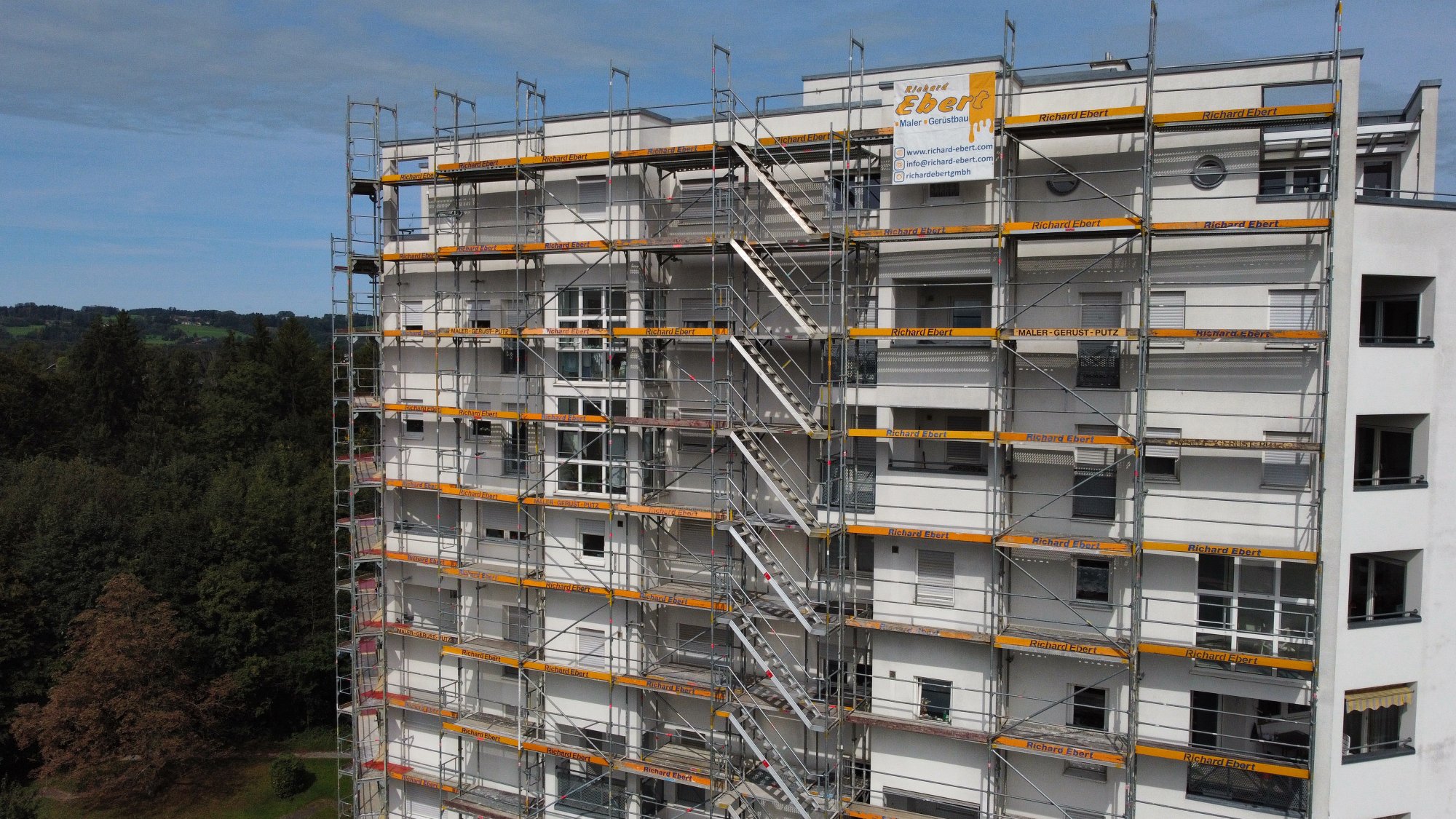 Neubau Gerüststellung Allgäu – Richard Ebert GmbH