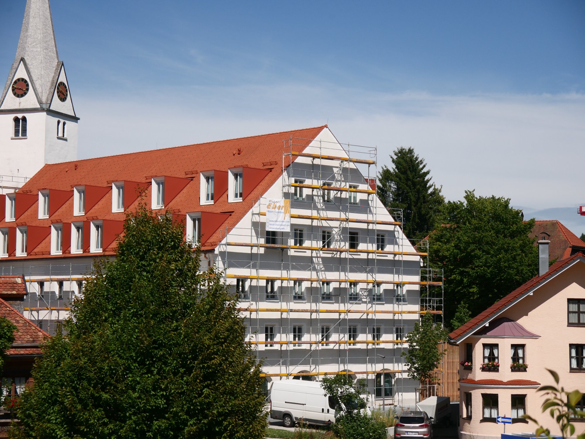 Fassadensanierung Ortskern Wangen im Allgäu – Richard Ebert GmbH