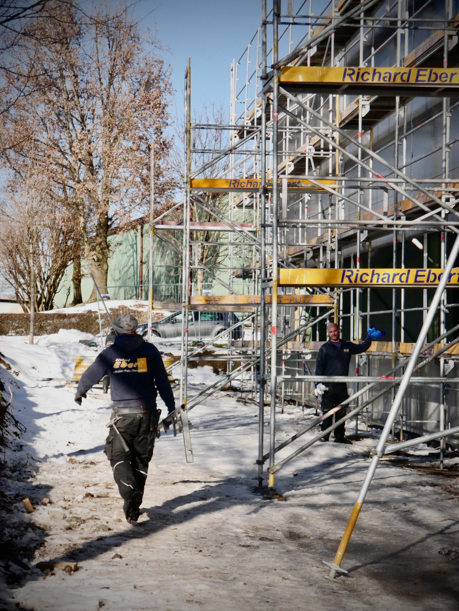 Neubau Gerüststellung Allgäu – Richard Ebert GmbH