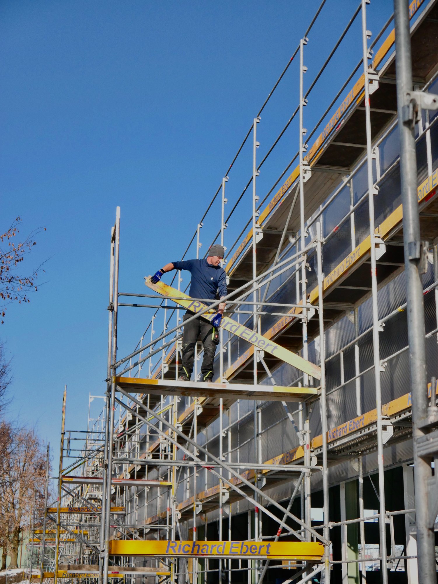 Gerüstbau Winterbetrieb Allgäu – Richard Ebert GmbH